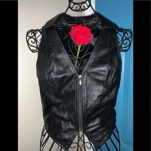 🖤Wilson's Leather Pelle Studio Zip Vest Sz. M🖤